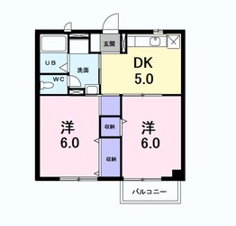 ウエストランドの物件間取画像